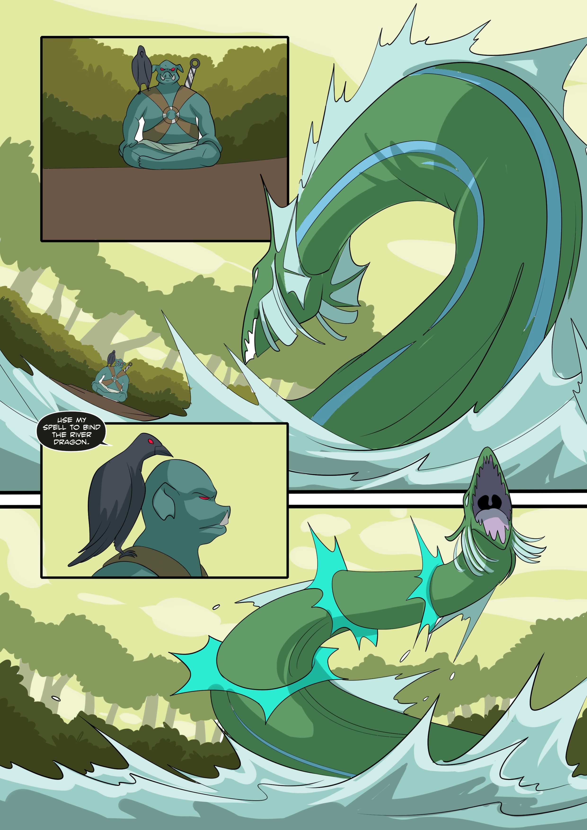 Journey to the Middle Kingdom Issue 4 preview 1