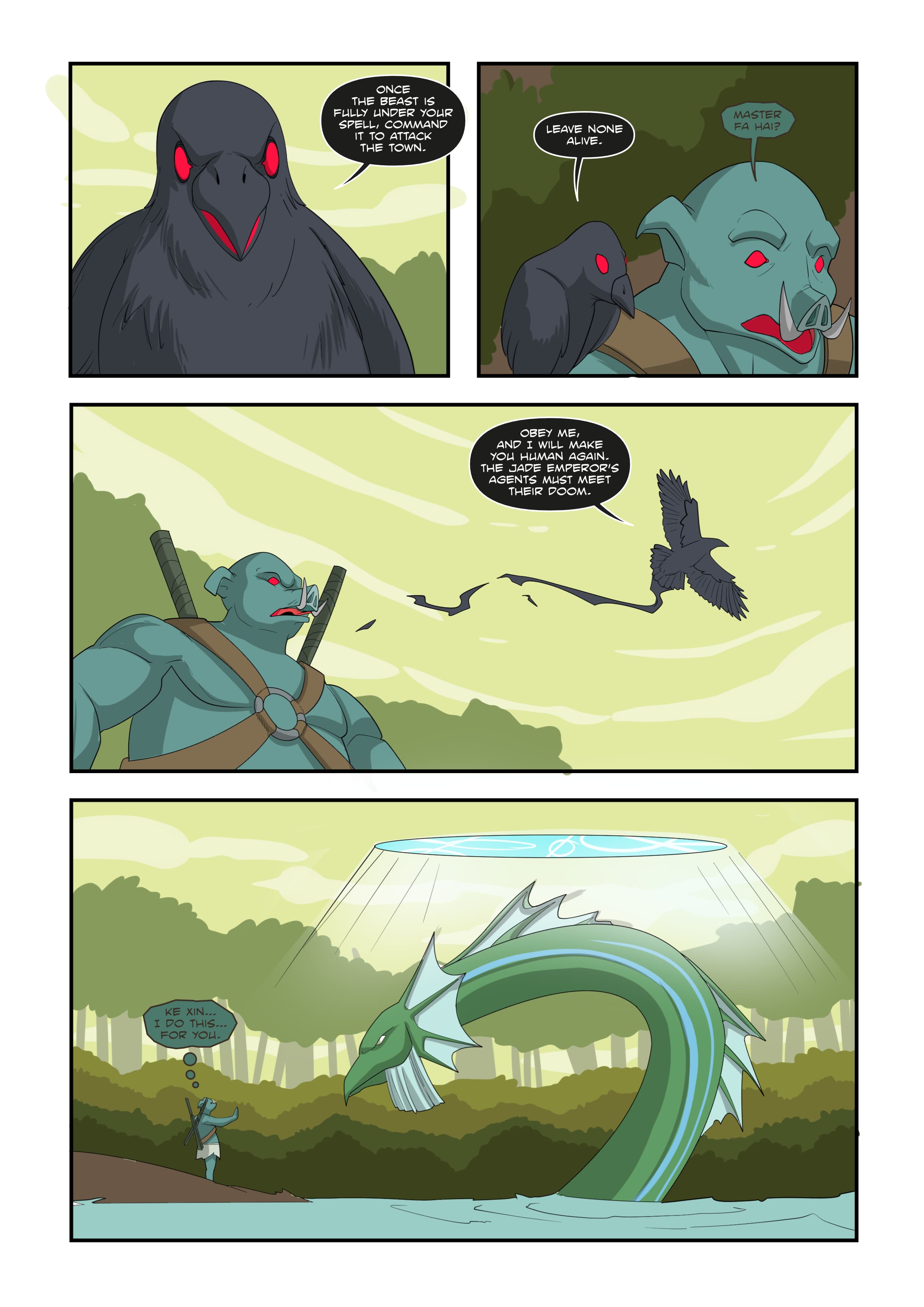 Journey to the Middle Kingdom Issue 4 preview 2
